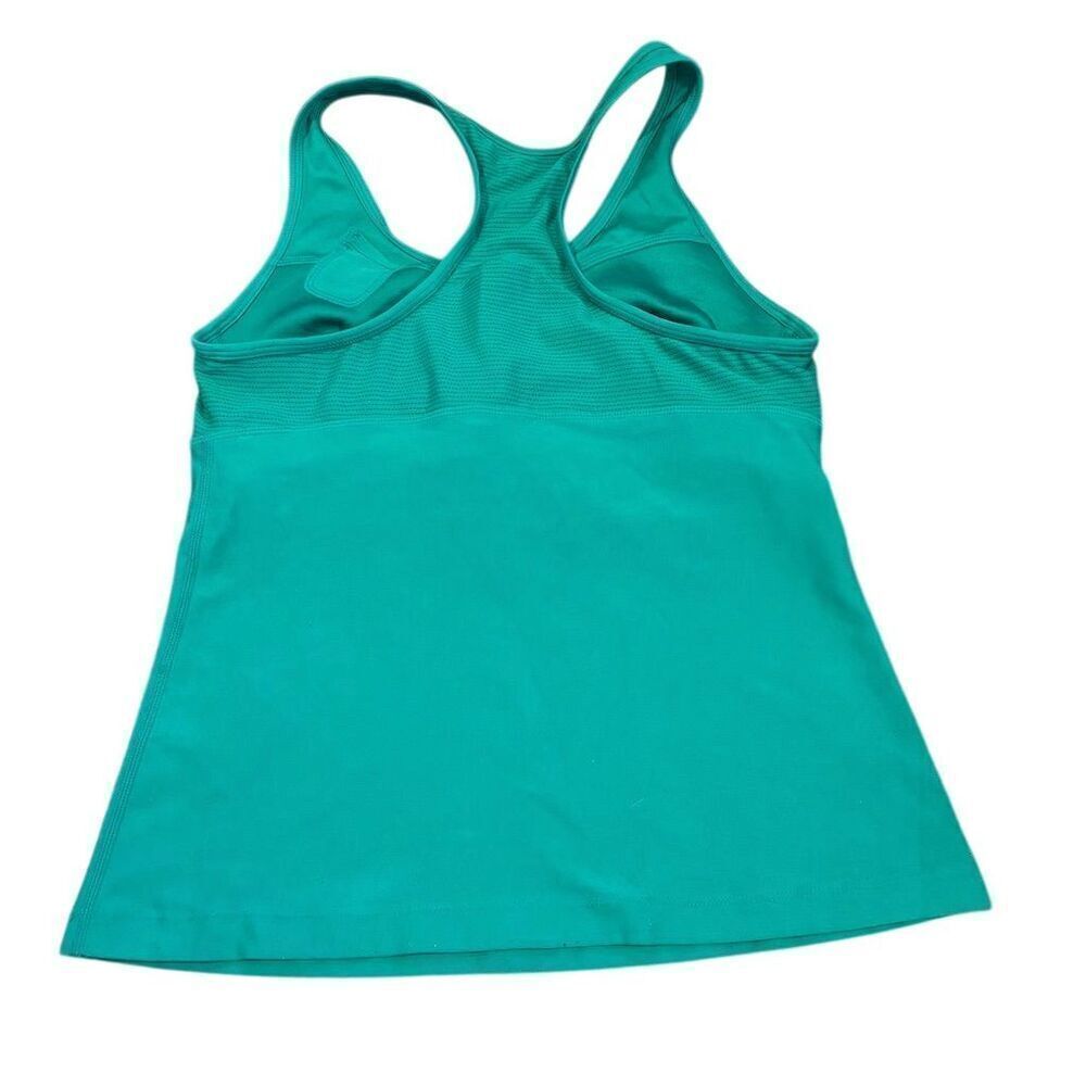 Nike Women's Blue Dri-FIT Racerback Tank Top Size M Athletic Fit - Picture 4 of 11